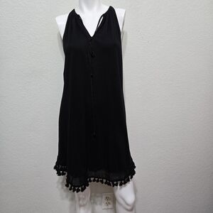 Michael stars black summer dress beach cover Size large